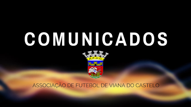 Comunicados oficiais Taça AFVC