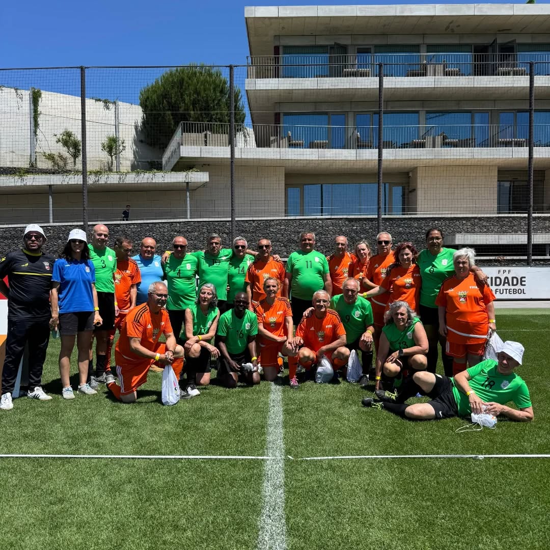 A nossa Seleção Sénior participou na III Festa Nacional de Walking Football