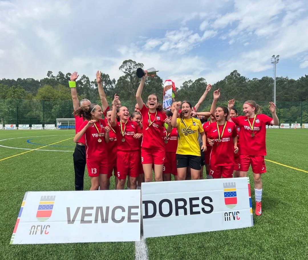Vila Fria 1980 conquista a Taça AFVC SUB15 Feminino 24/25 