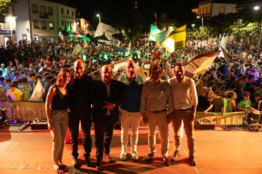 O Presidente da Associação de Futebol de Viana do Castelo, Ricardo Felgueiras, esteve presente na noite desta quinta feira no Portugal Undercup Monção