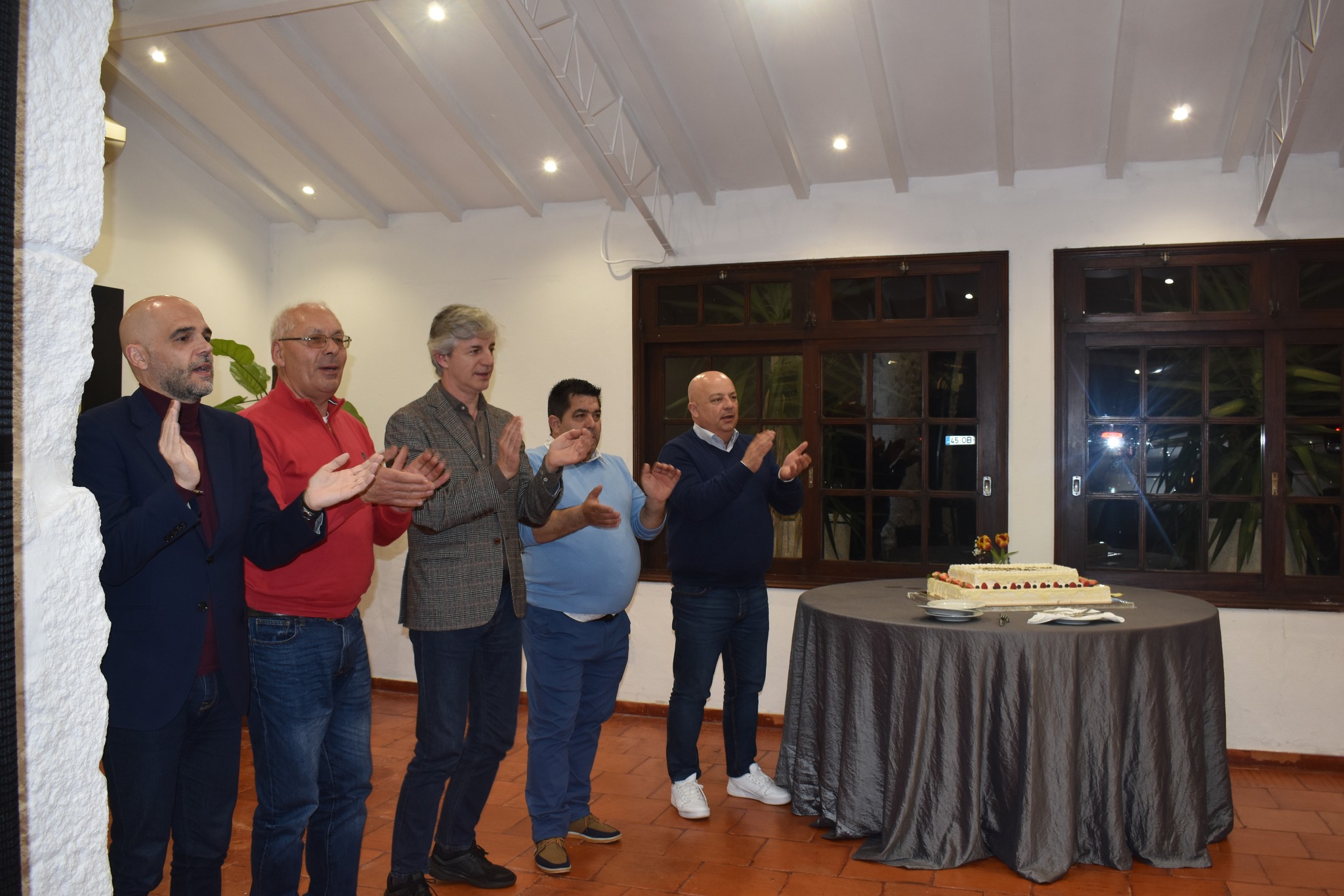 O Presidente da Associação de Futebol de Viana do Castelo marcou presença no Aniversário do Deucriste Sport Clube