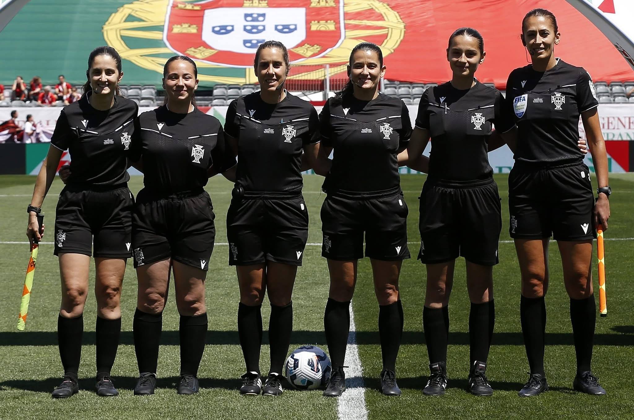 Árbitra Ana Amorim filiada na Associação de Futebol de Viana do Castelo fez parte da equipa de arbitragem na final da Taça de Portugal de Futebol Feminino 