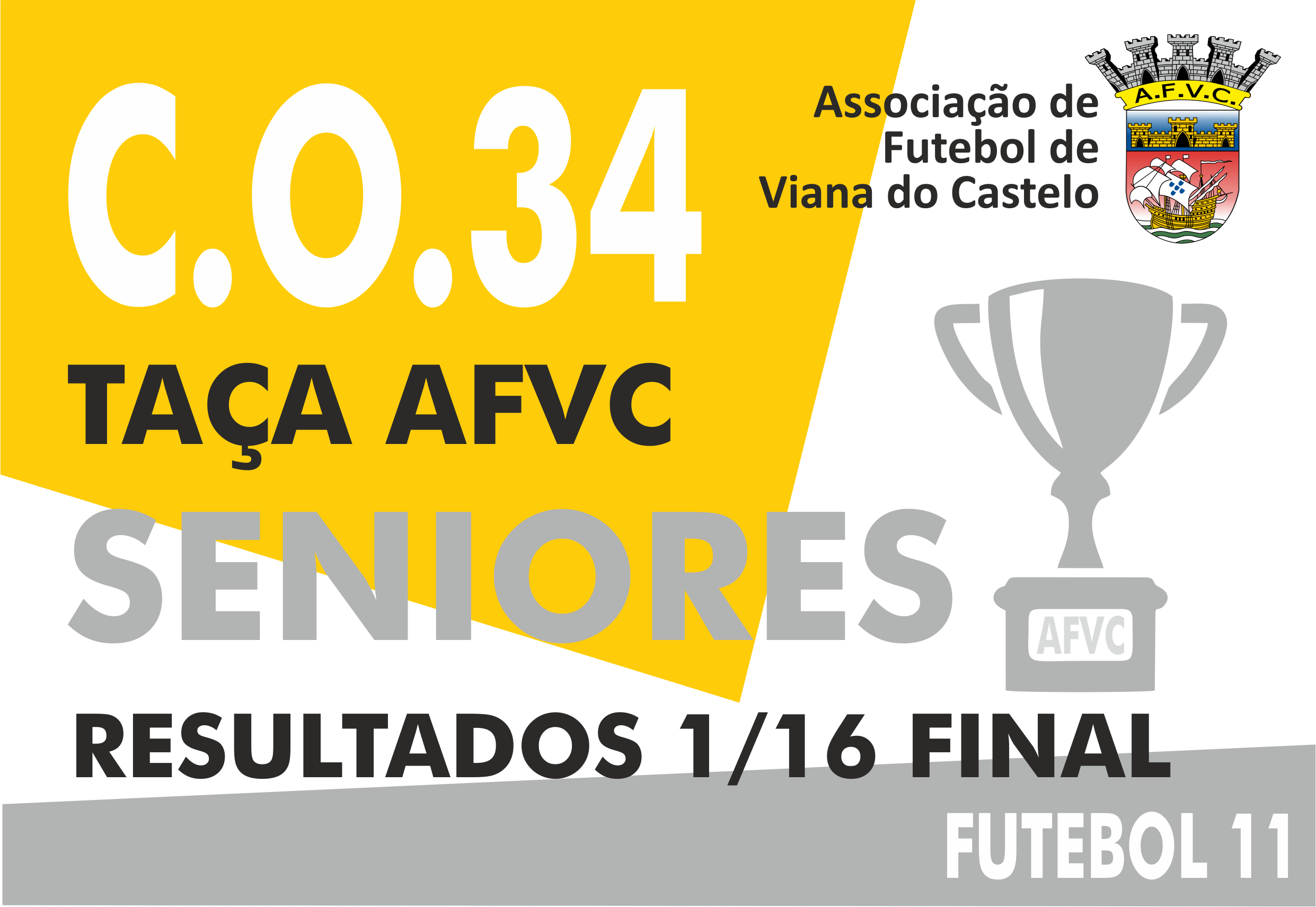 Taça AFVC - Resultados 1/16 Final