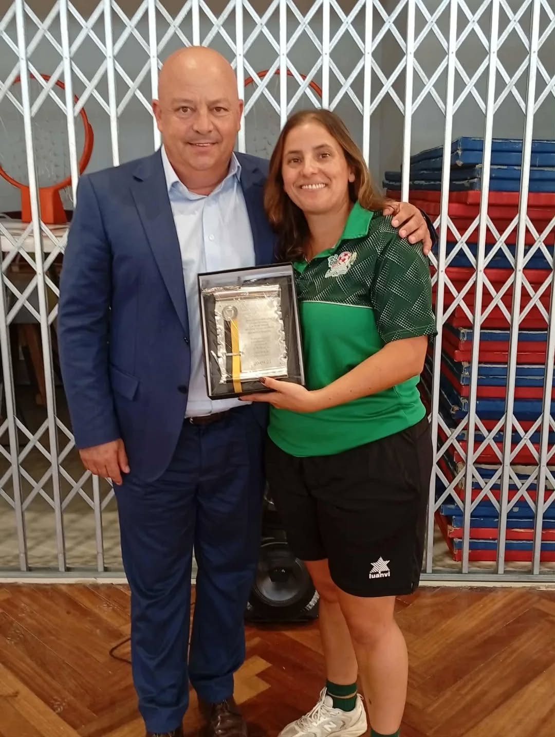 Grupo Desportivo Castanheira presta homenagem à atleta "Tanuxa"