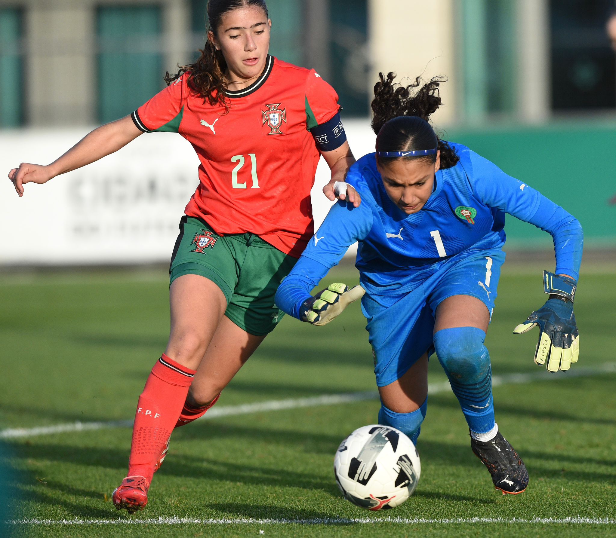 Matilde Silva atleta da Associação de Futebol de Viana do Castelo da época 19/20 até 24/25 integra equipa da Seleção Nacional SUB15