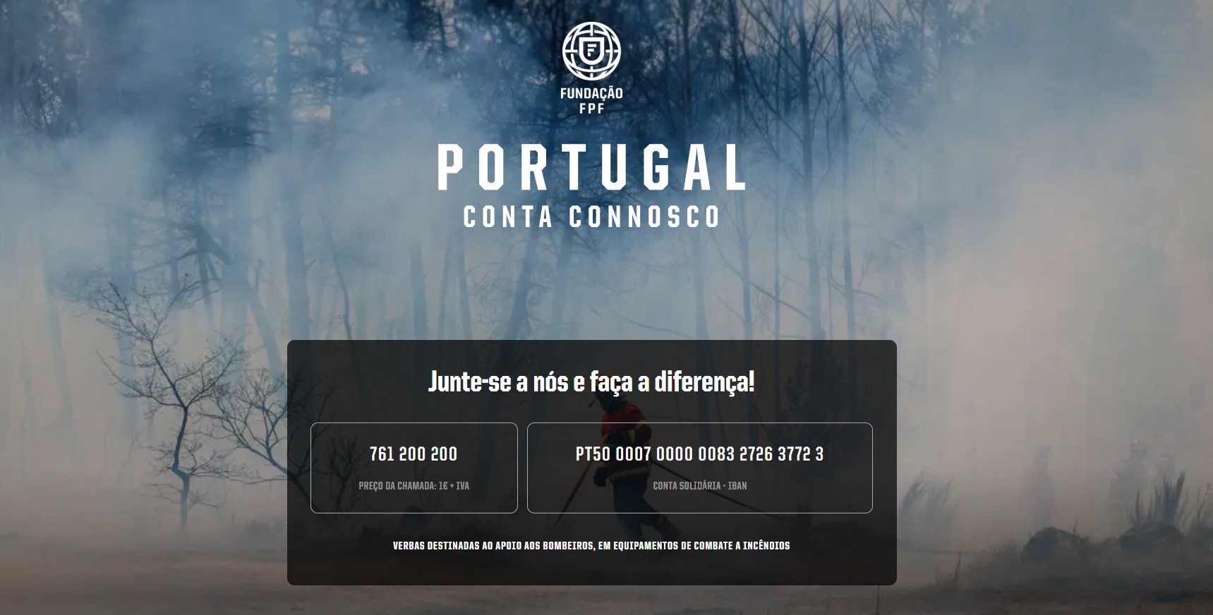 Presidente da AFVC associa-se à FPF na campanha "Portugal Conta Connosco"