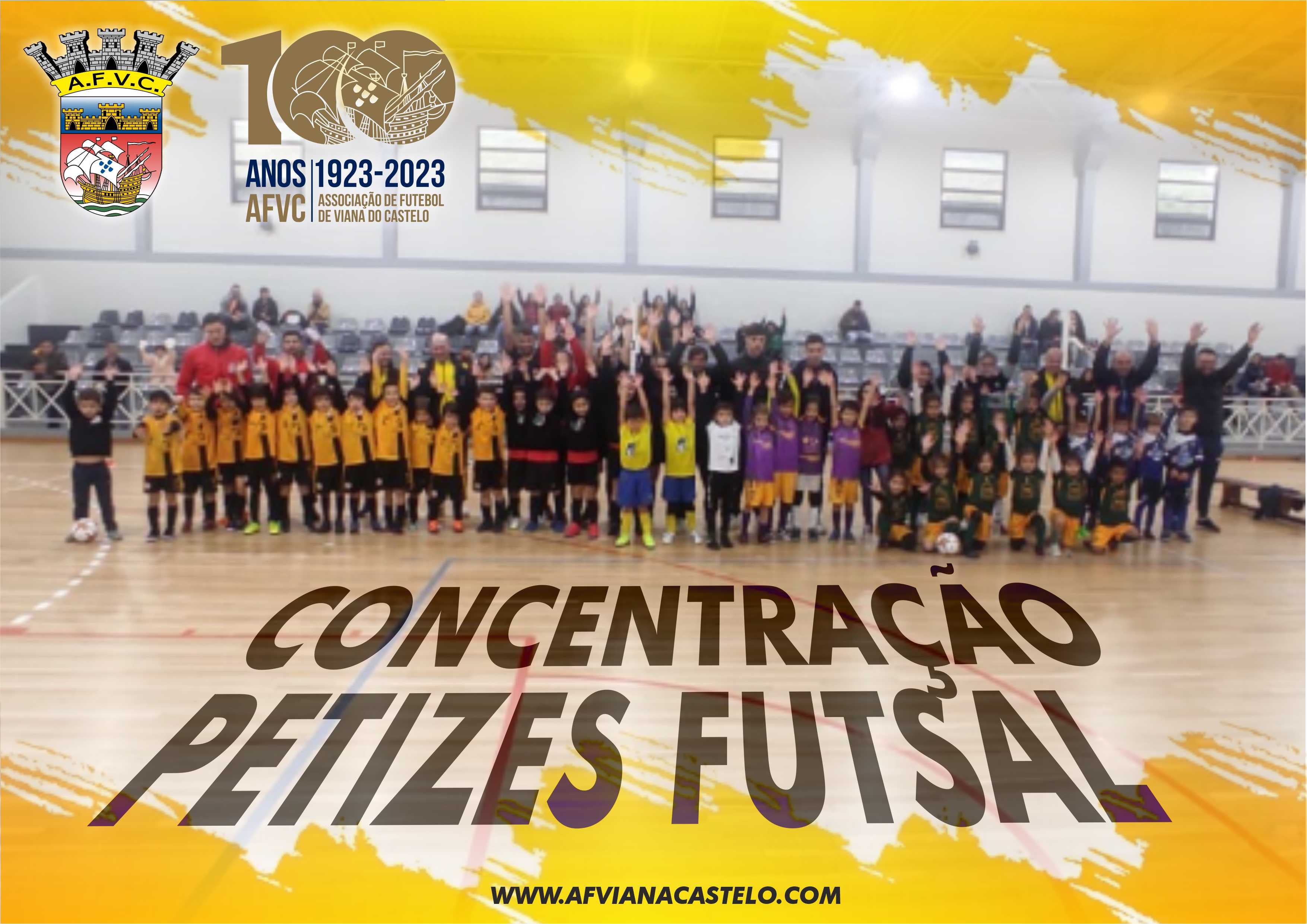 Concentração de Petizes - Futsal