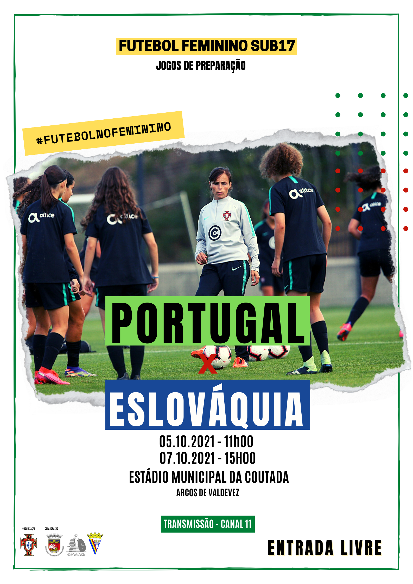 Portugal prepara estreia no Europeu de futebol feminino